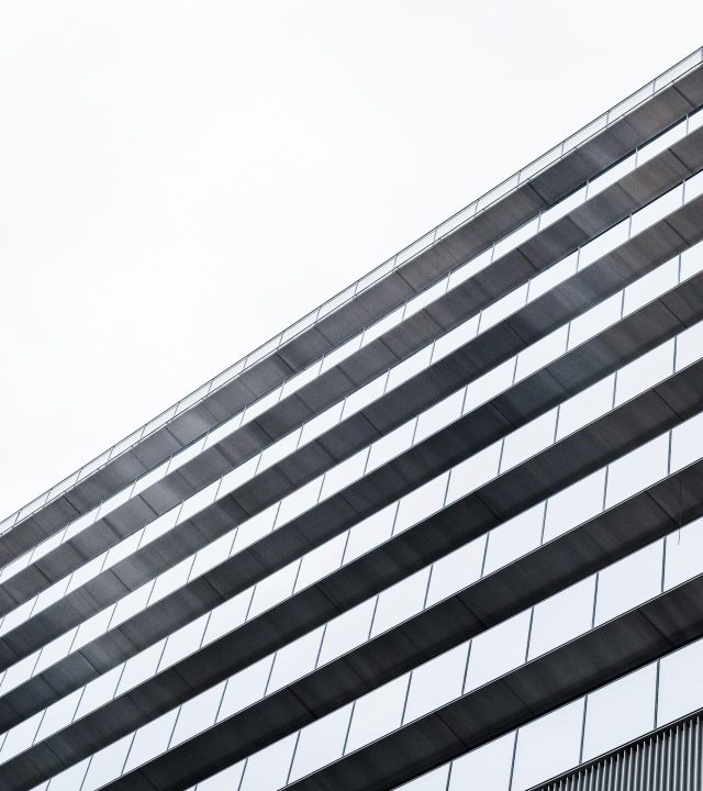 low-view-modern-skyscrapers-office-buildings